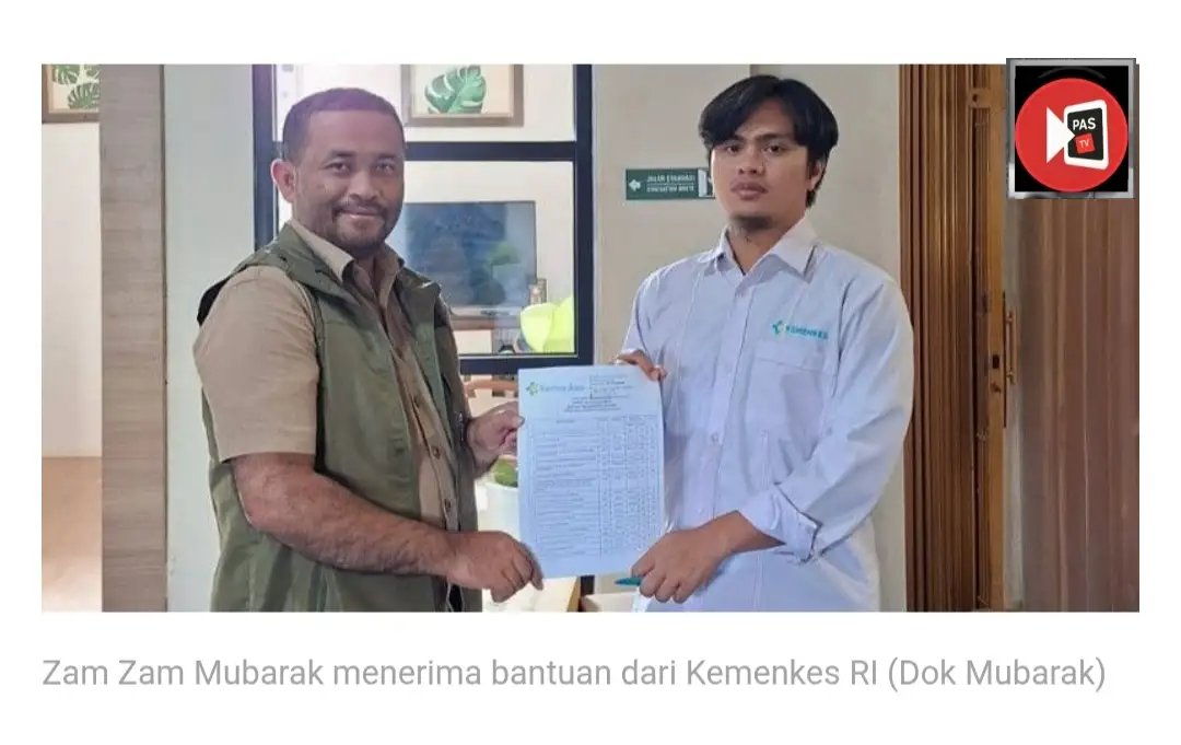 Baret ICMl Aceh Menerima Bantuan dari Kementerian Kesehatan RI