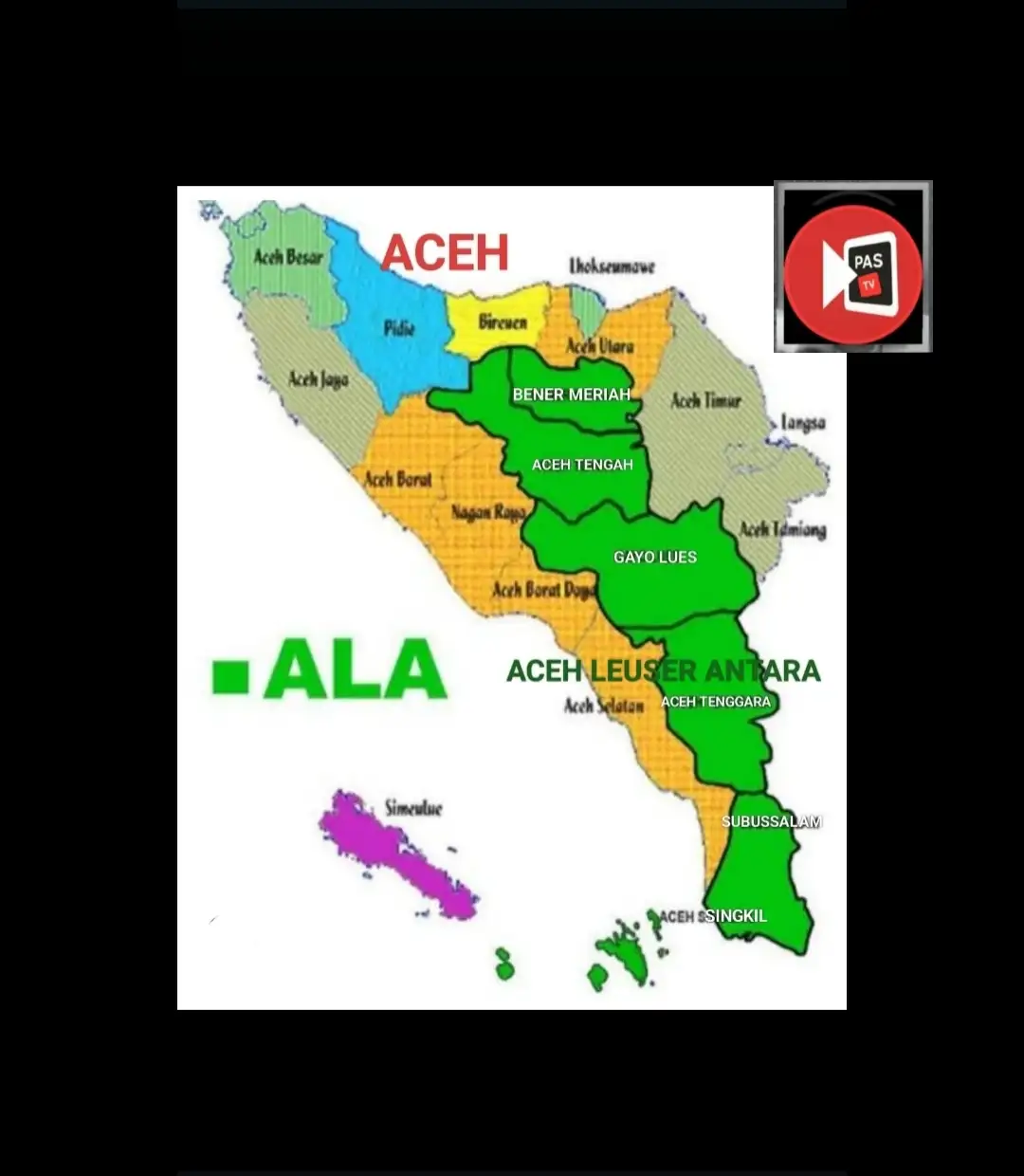 Potensi Geohazard Untuk Pembentukan Provinsi ALA dan Pemulihan Pasca Bencana