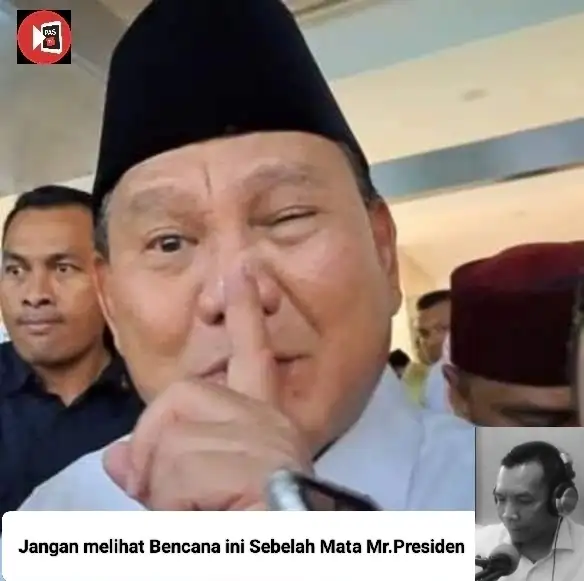 Buka Mata Hatimu Mr.Presiden sebelum Korban Bencana Menutup Mata