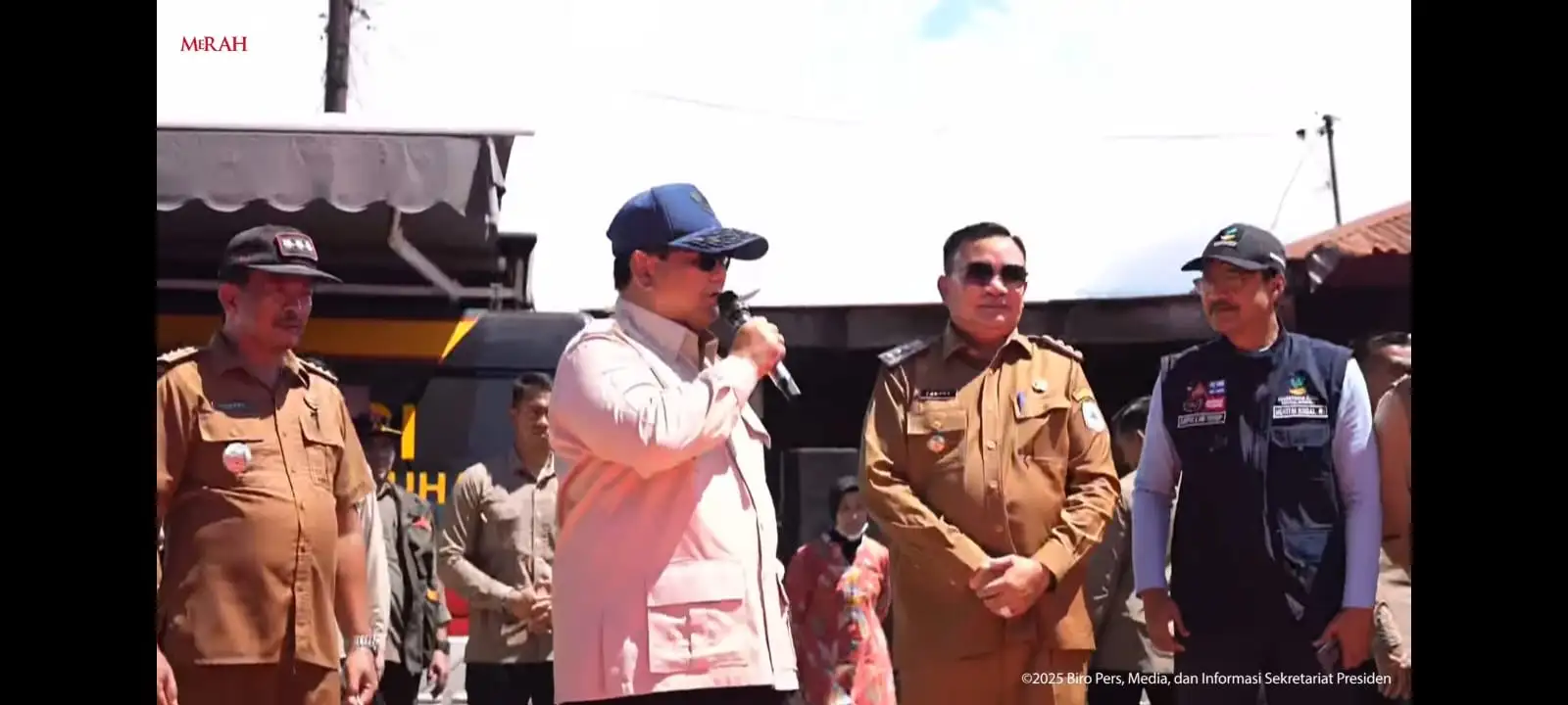 Welcome Mr Presiden Prabowo di Kutacane Aceh Tenggara